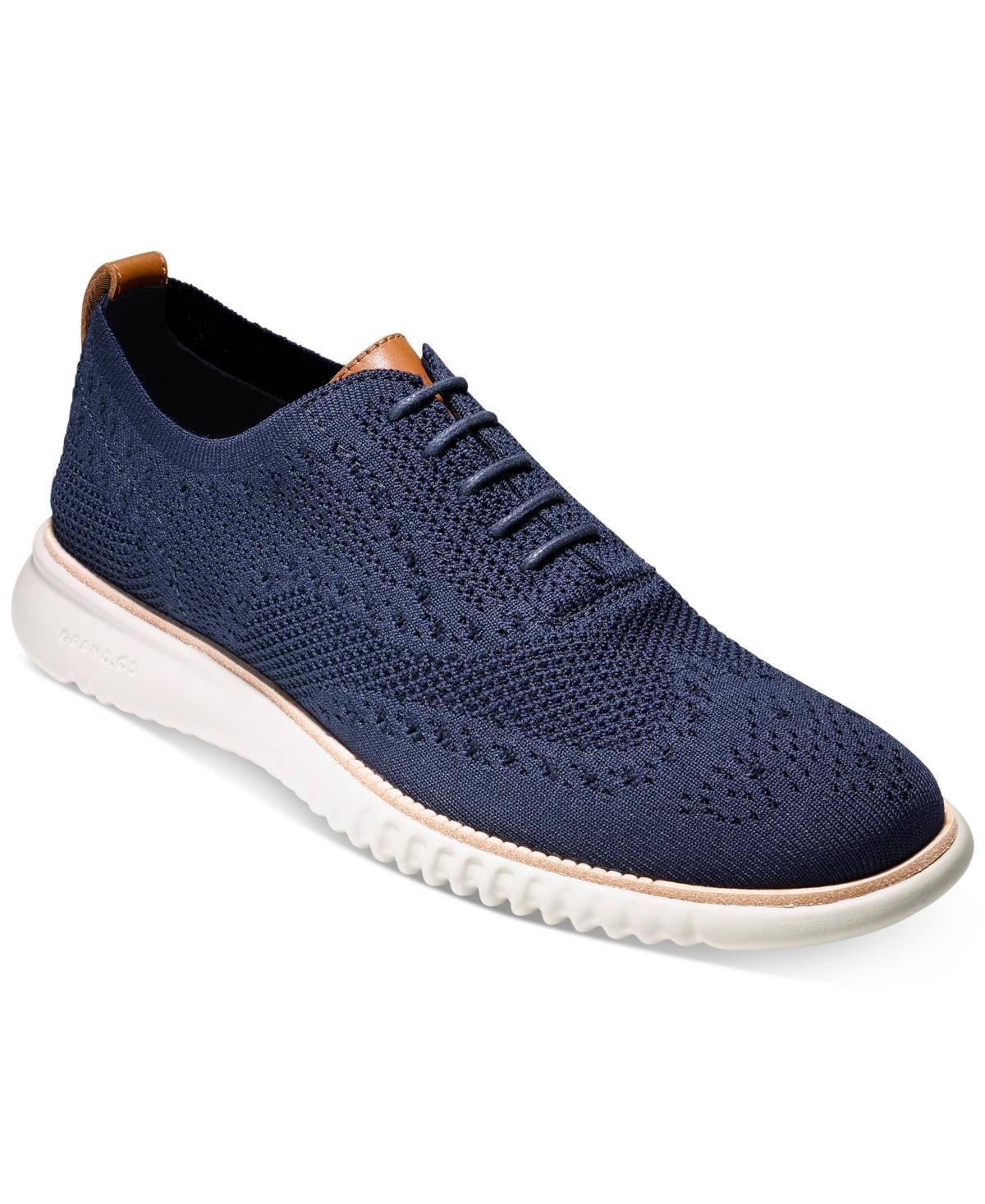 Cole Haan Mens 2.ZERGRAND Wingtip Oxford Shoes - Black Size 12 Product Image