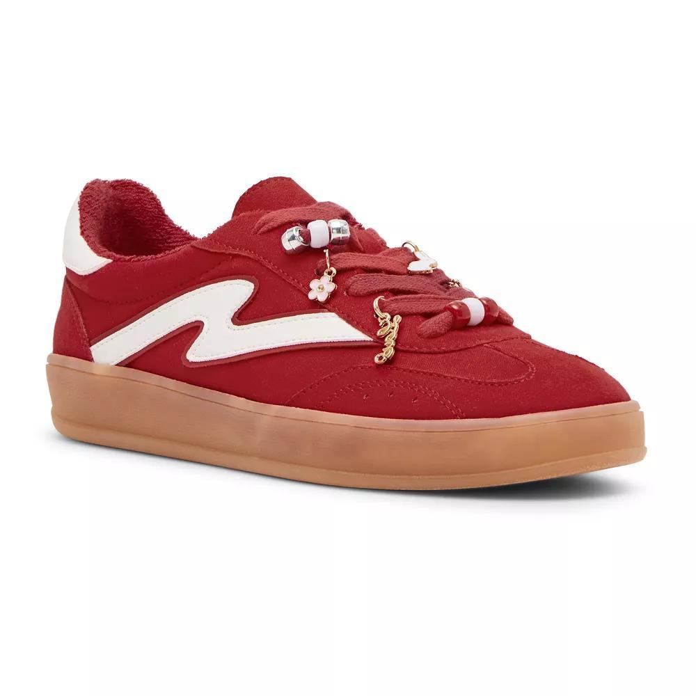 madden girl Giia Charm Women's Sneakers, Size: 6, Red Team Product Image