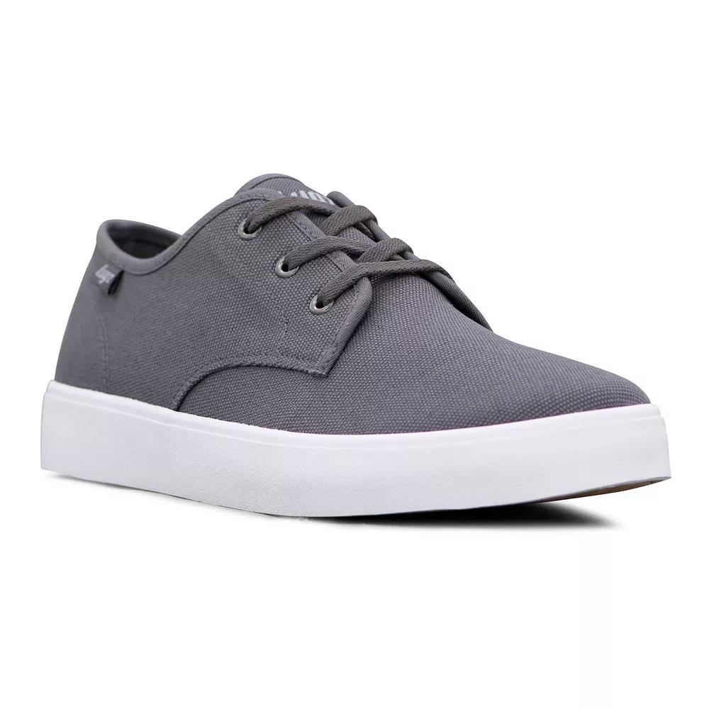 Lugz Joints Men's Oxford Sneakers, Size: 10.5, Grey White Product Image