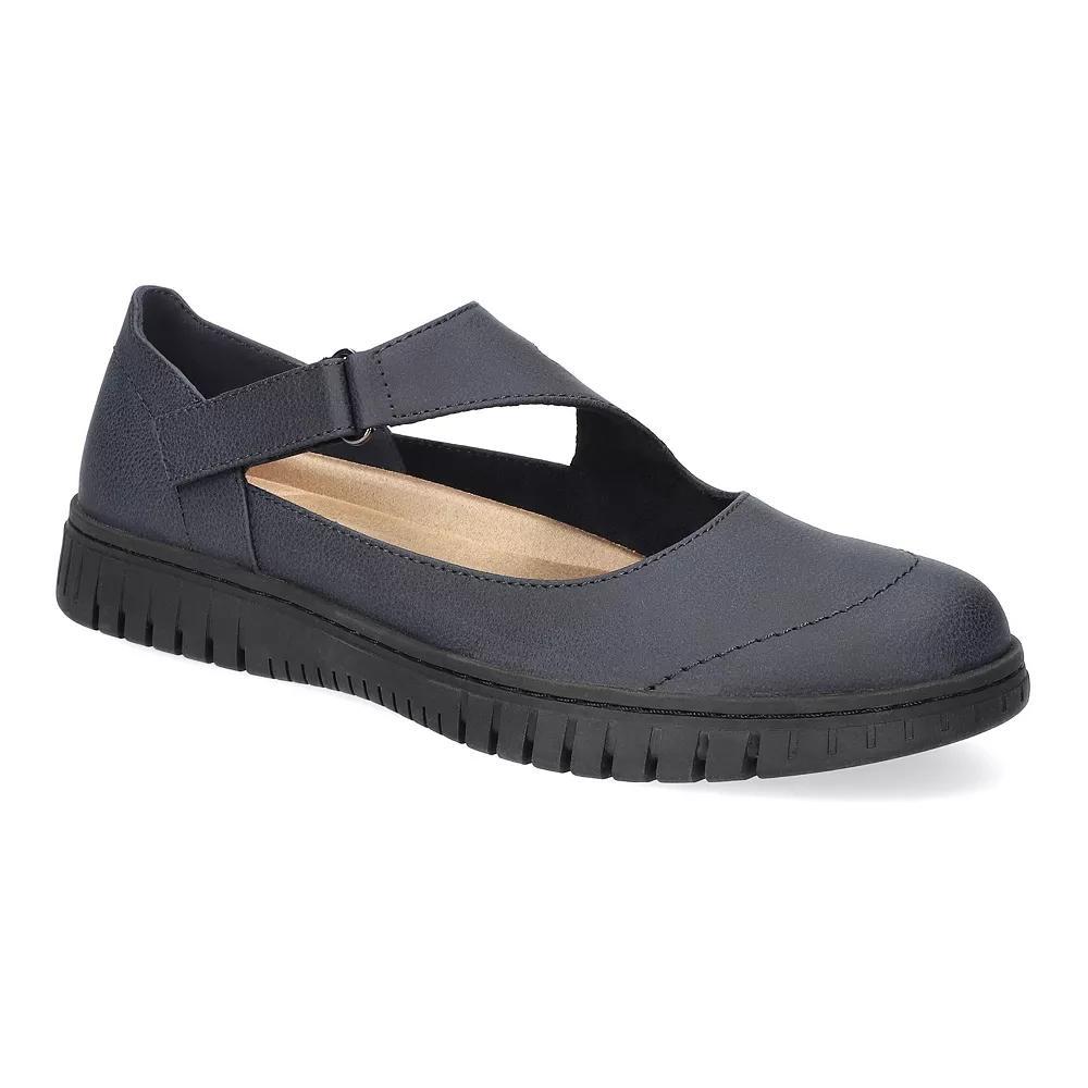 Easy Street Joyful Women's Mary Jane Flats, Size: 8.5, Blue Product Image