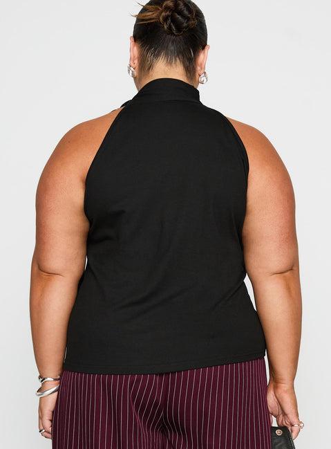 Mathias Top Black Curve Product Image