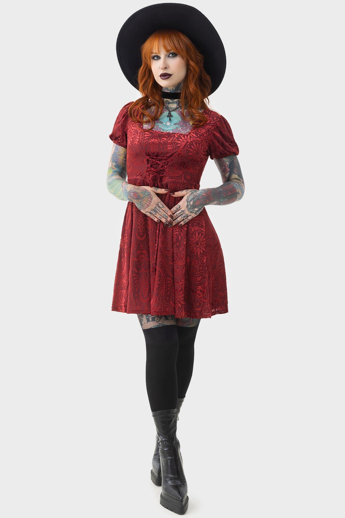 Lepidoptera Skater Dress Female Product Image