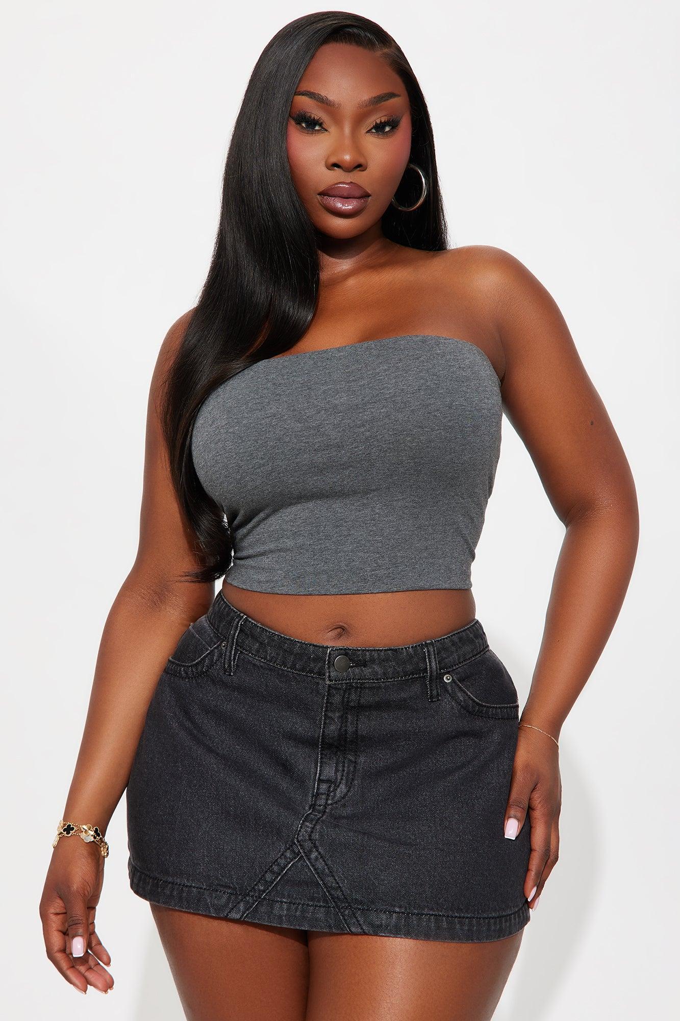 Essential Bandeau - Charcoal Product Image