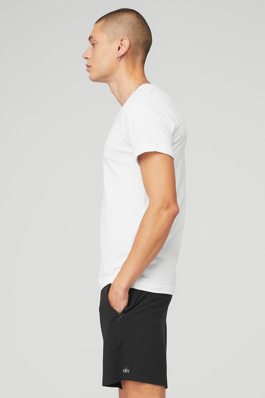 The Triumph V-Neck Tee - White Product Image