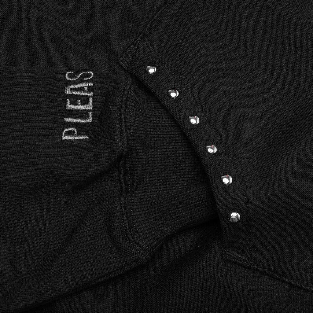 Lucky Studded Hoodie - Black Male Product Image