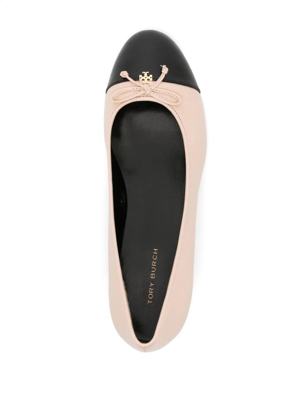 Cap-Toe 45mm leather pumps Product Image