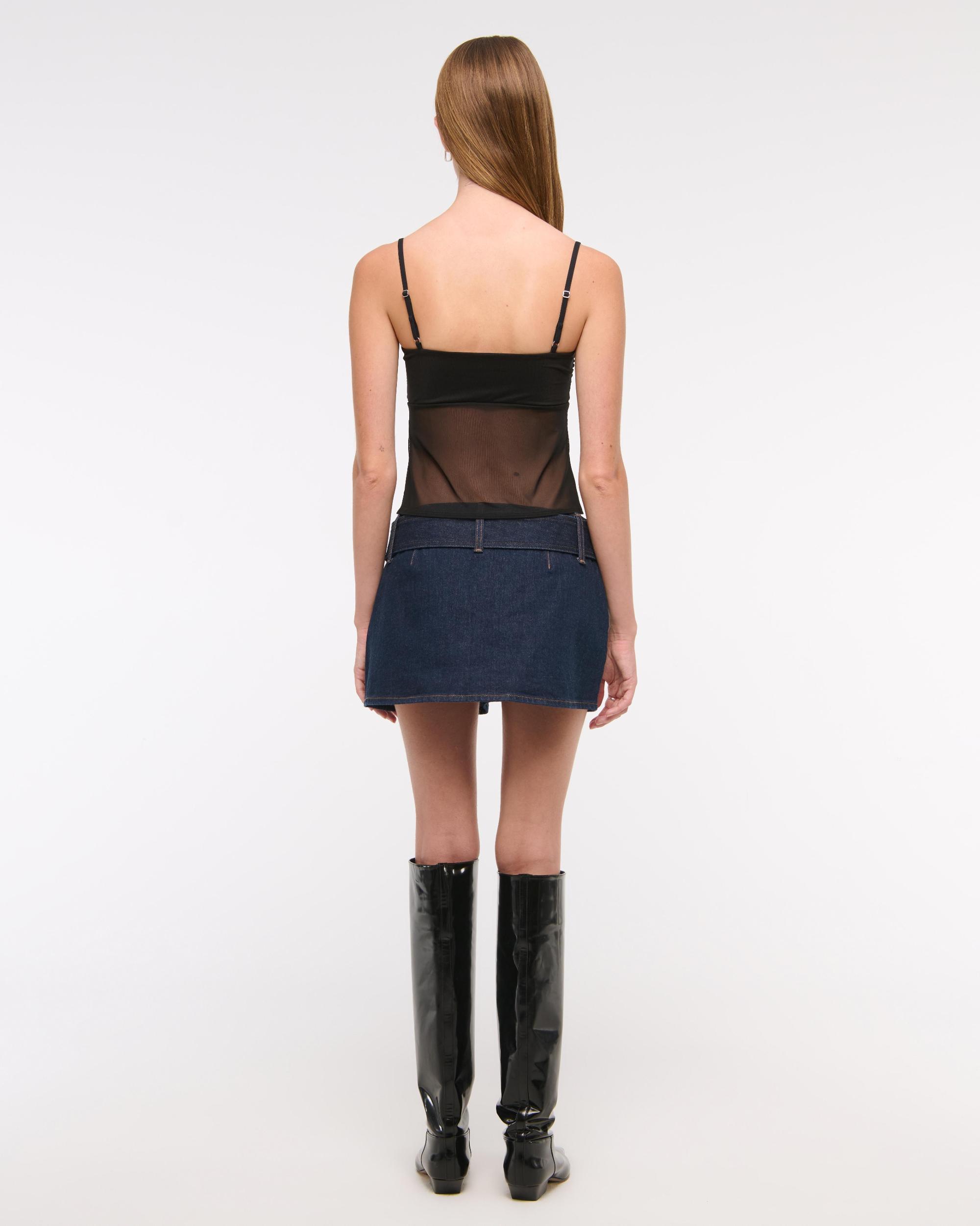 Sweetheart Mesh Cami Top Product Image
