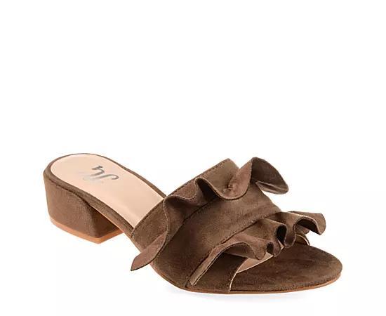 Journee Sabica Womens Mules Brown Product Image