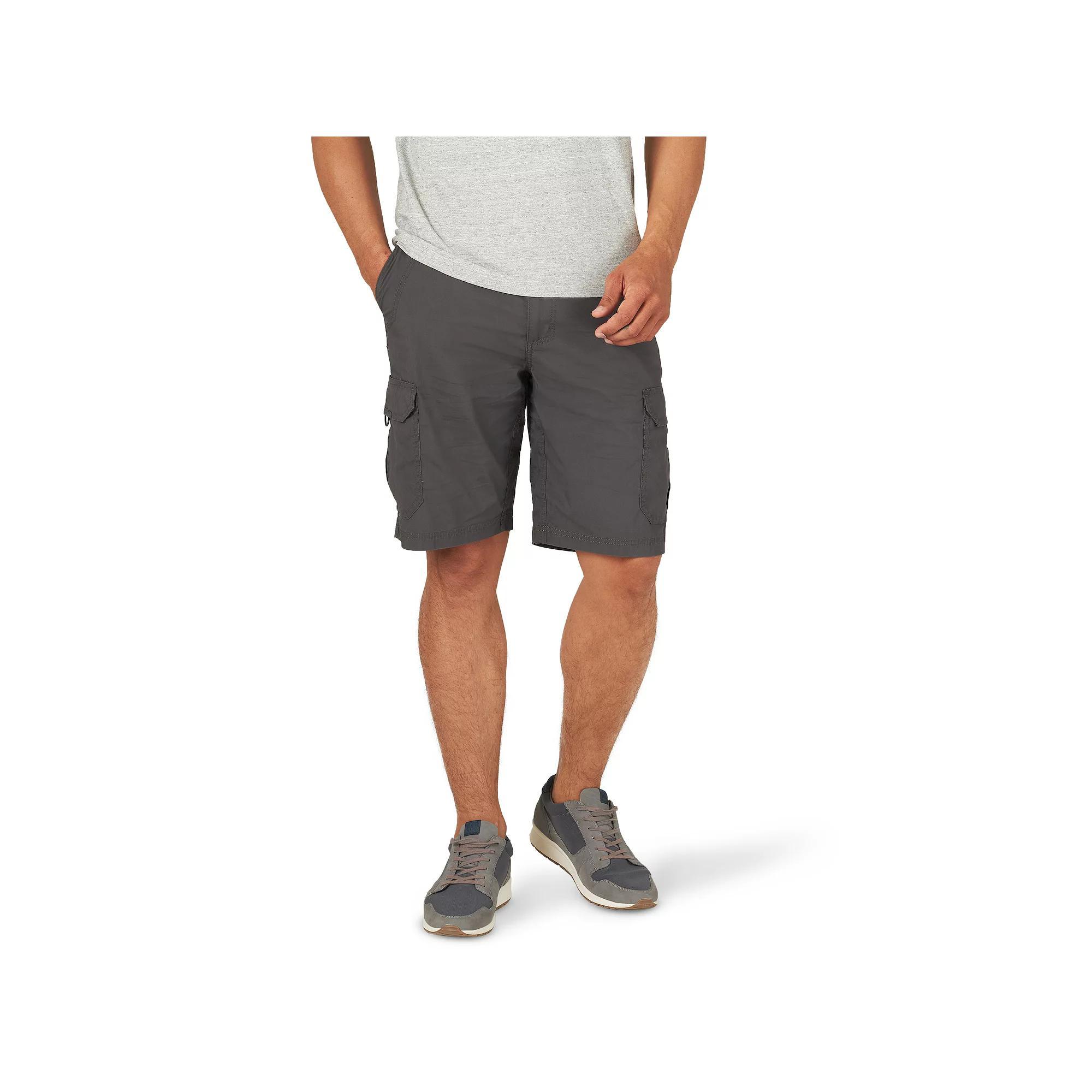 Mens Lee 10.5 Extreme Motion Crossroads Cargo Shorts Grey Product Image