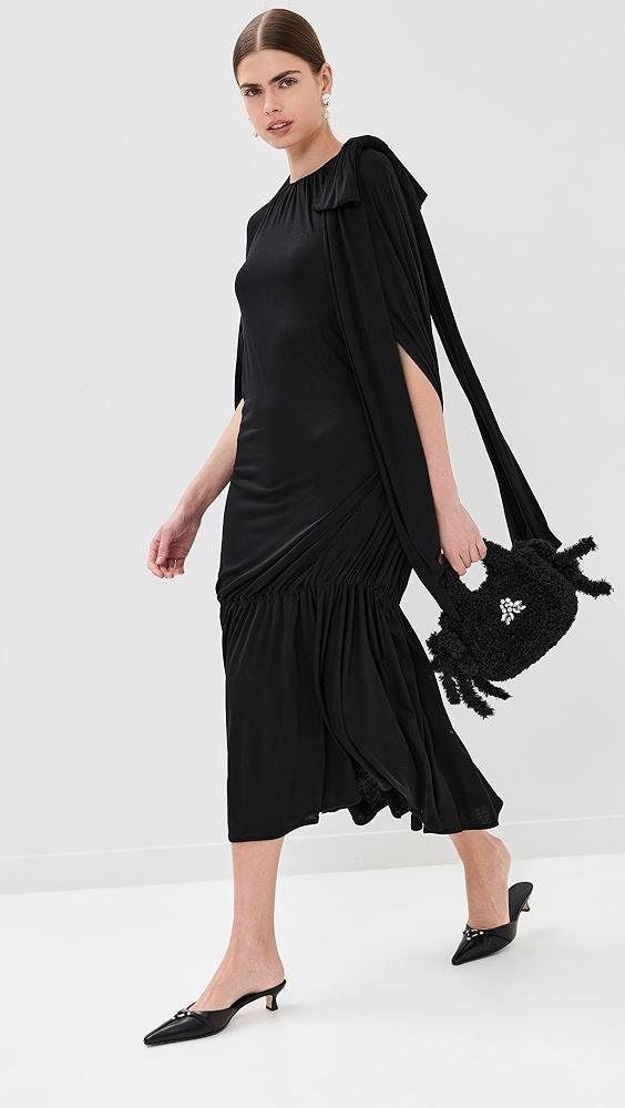 Simone Rocha Cascade Egg Dress with Bow Detail | Shopbop Product Image
