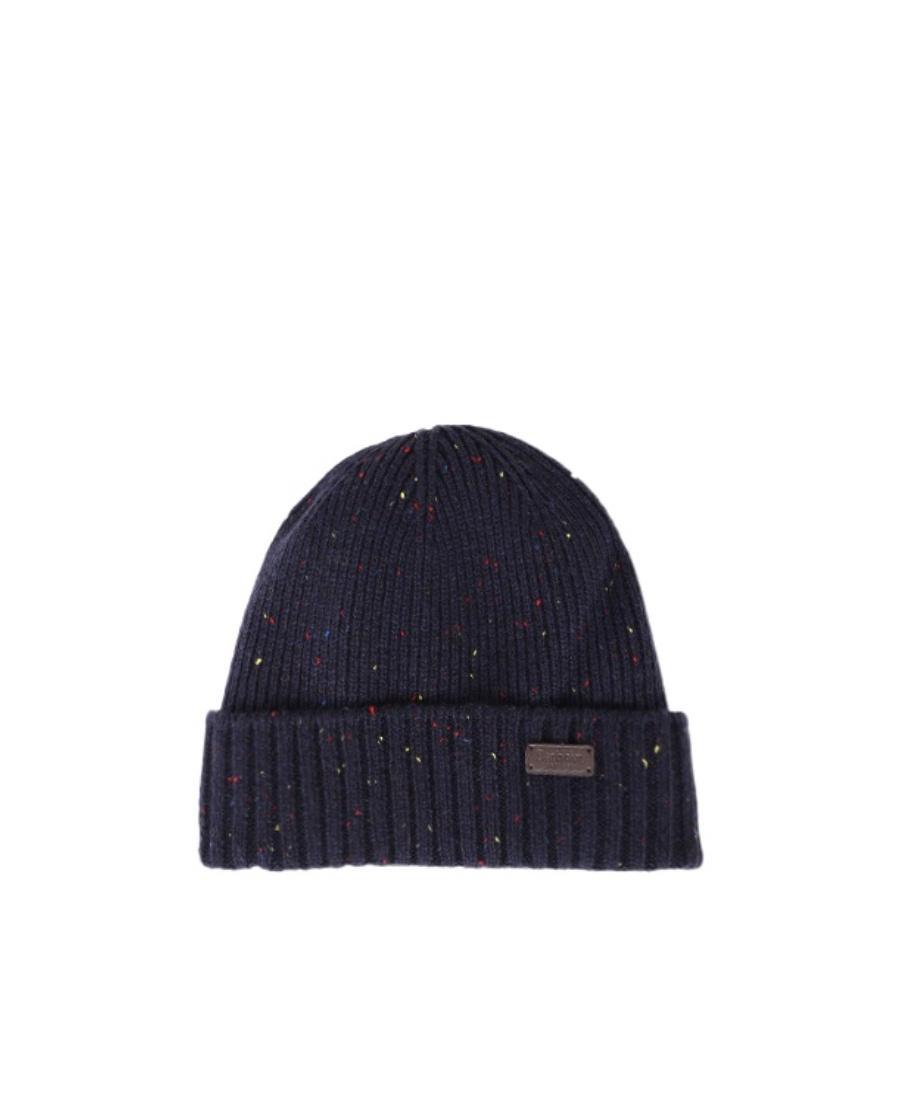 BARBOUR Logo Knitted Hat In Black Product Image