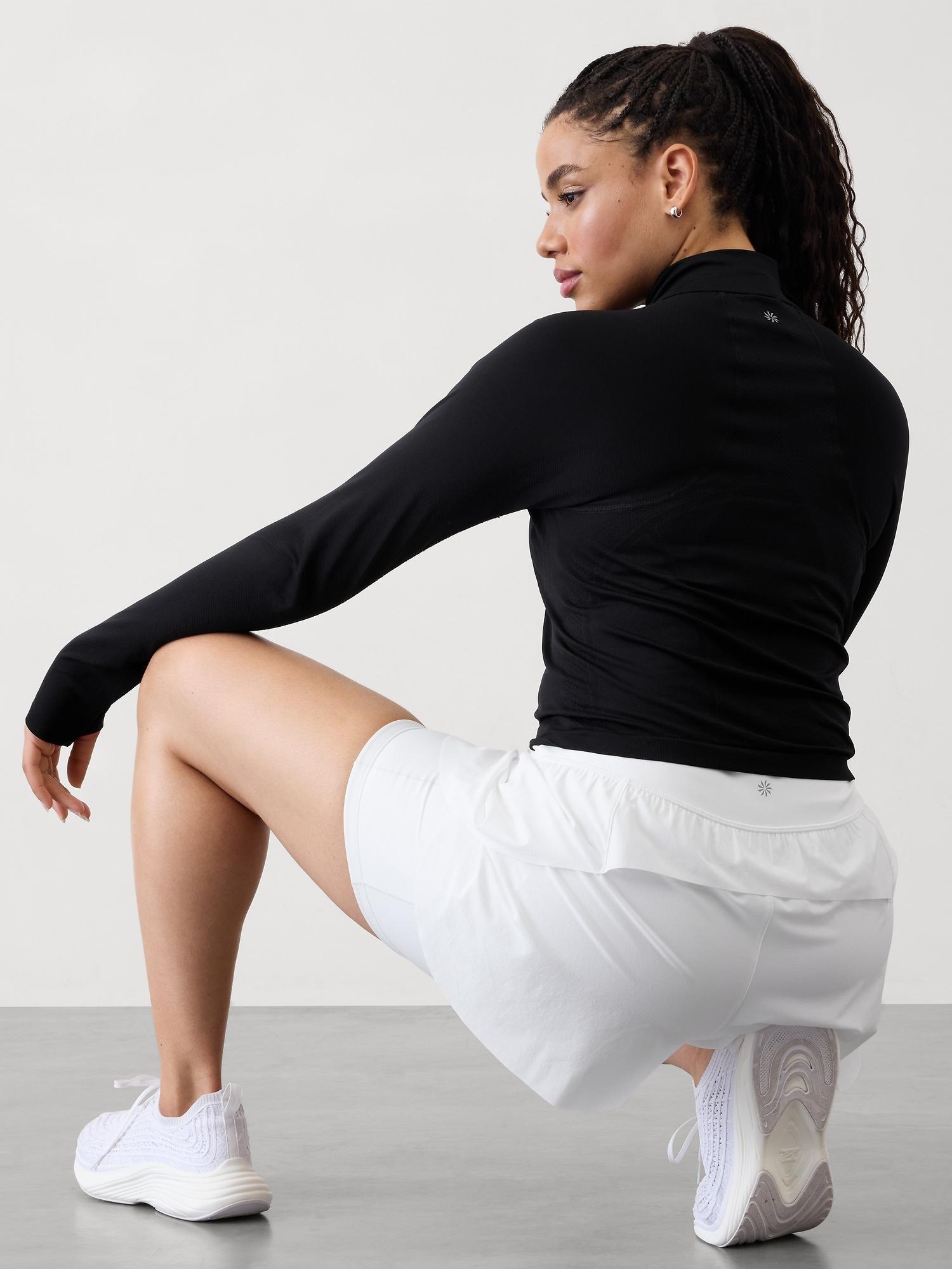 Momentum Seamless Crop Half Zip Product Image