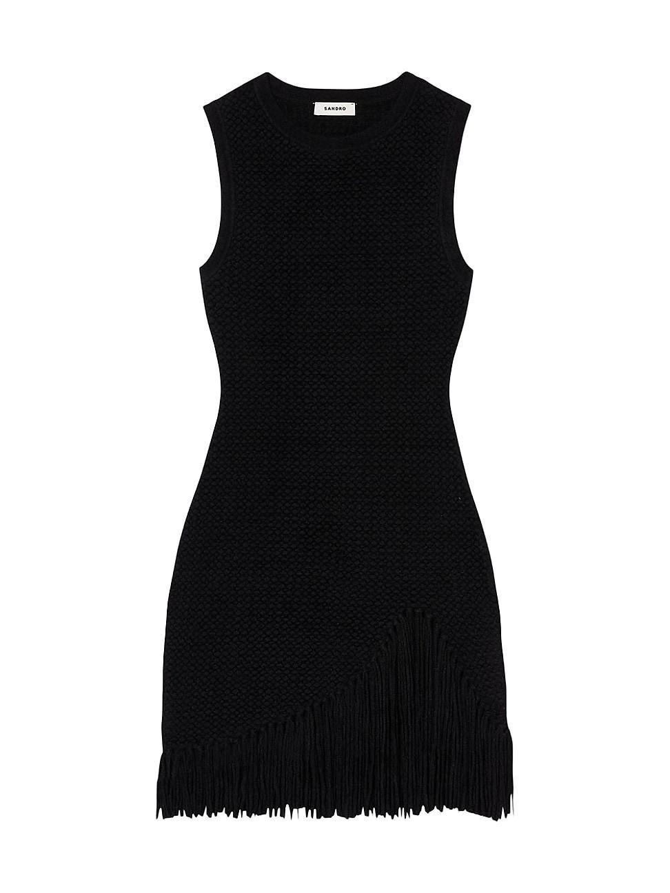 Womens Short Fringed Dress Product Image