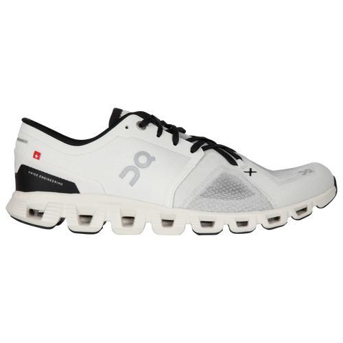 On Mens On Cloud X 3 - Mens Running Shoes Ice/Auburn Product Image