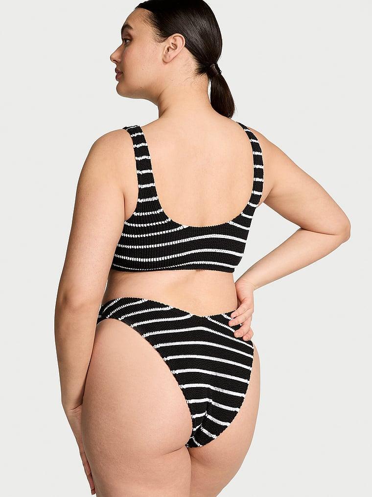 Crinkle Brazilian Bikini Bottom Product Image