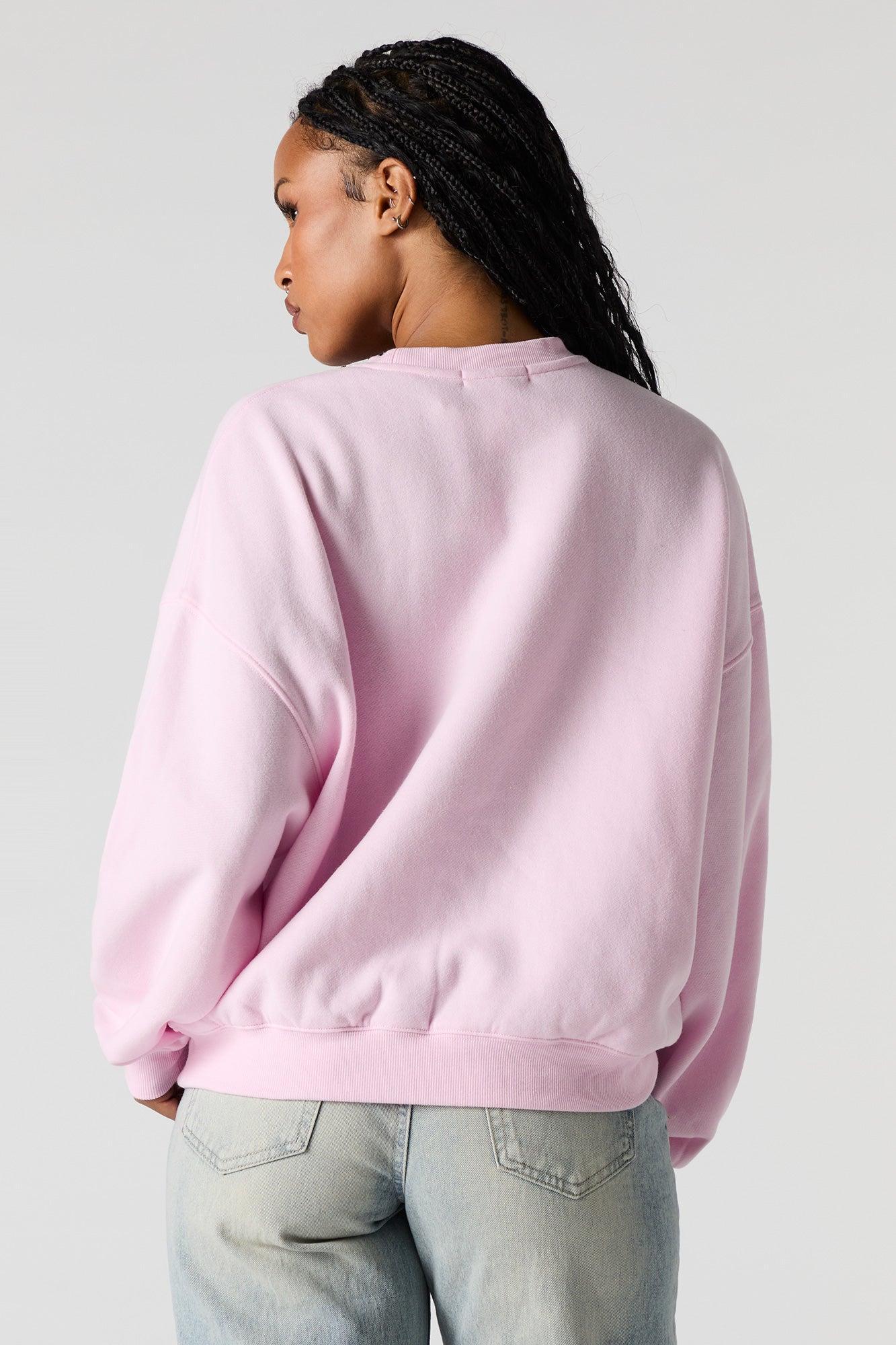 High Maintenance Embroidered Fleece Sweatshirt Female Product Image