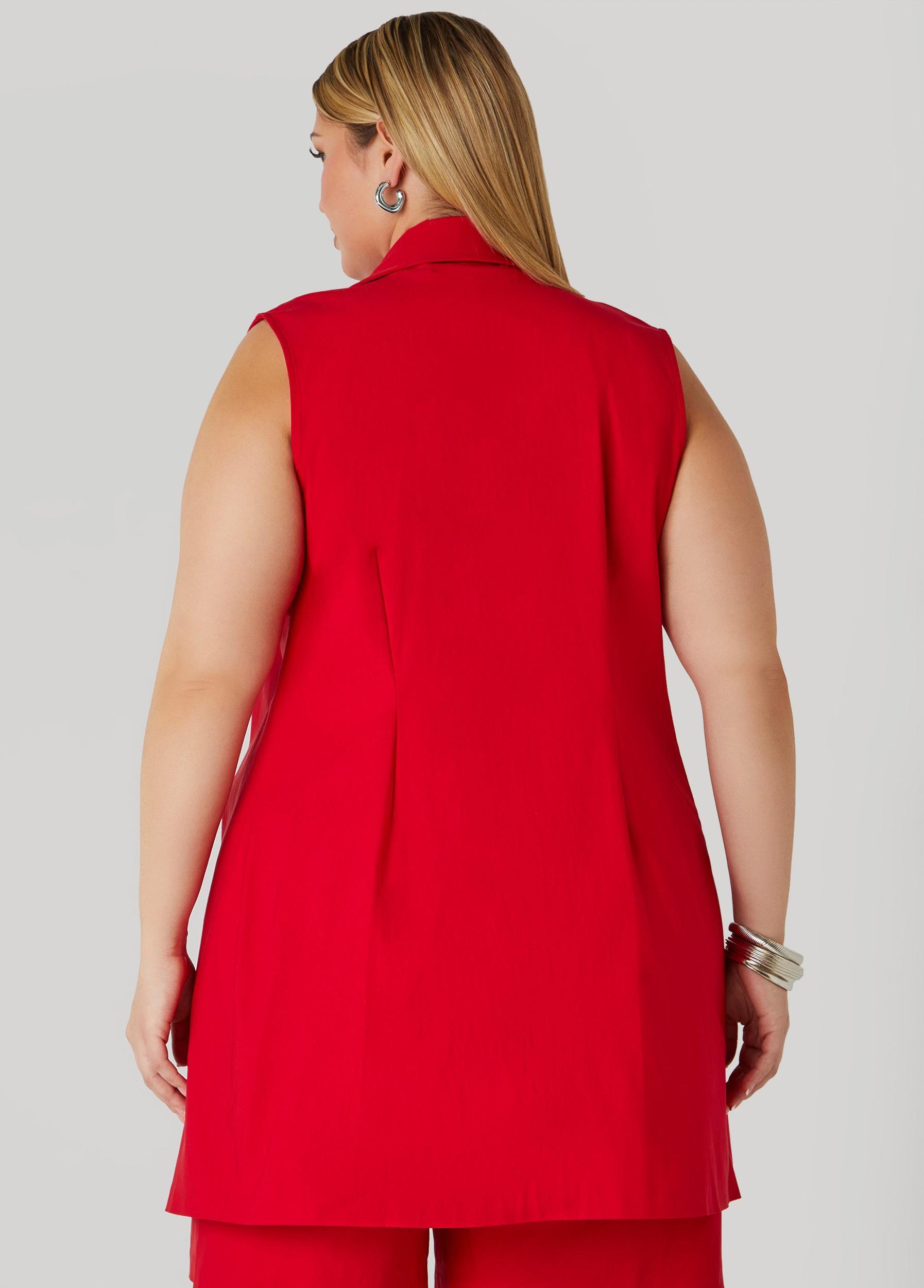 Button Embellished Vest Product Image