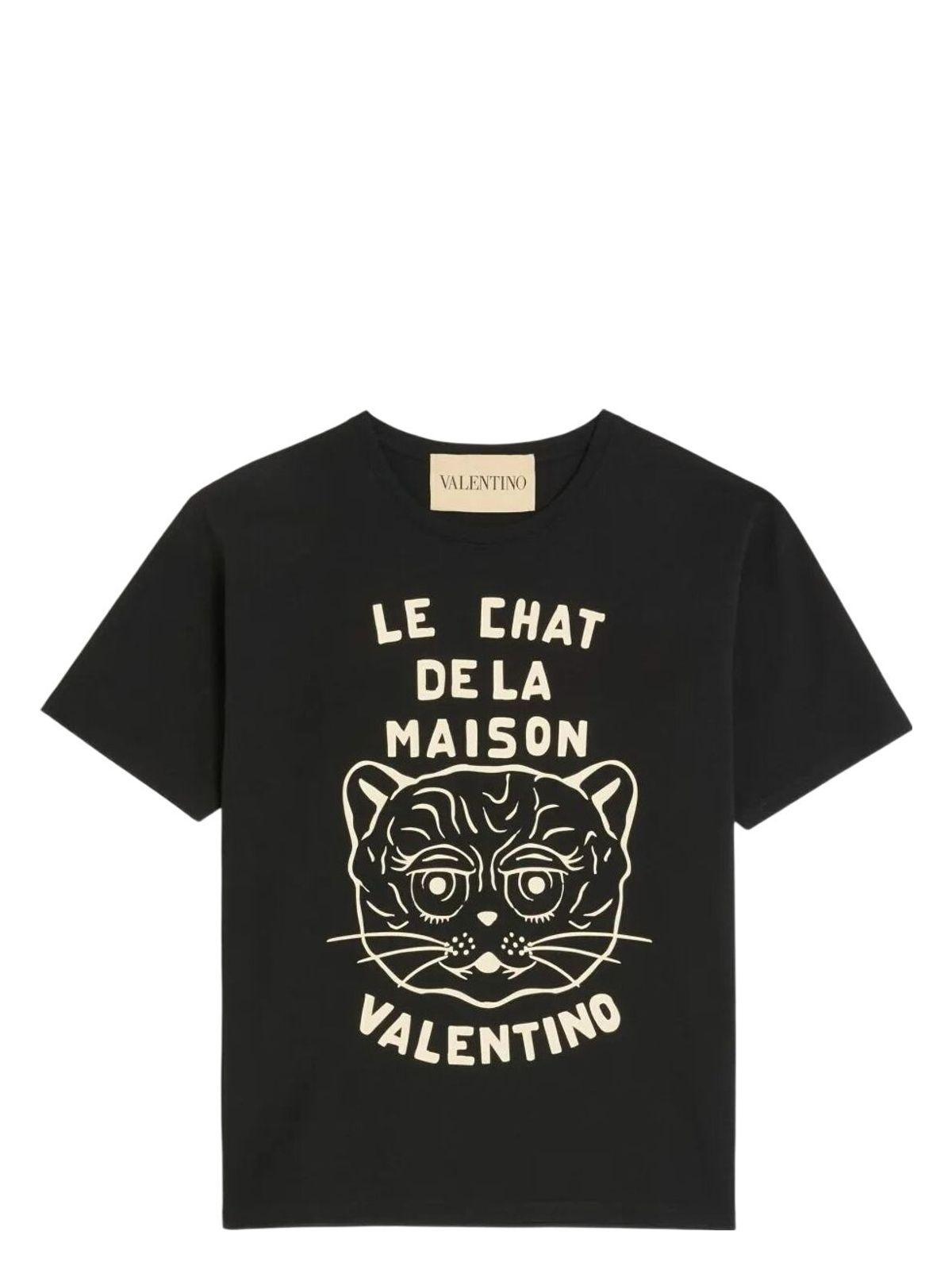 VALENTINO T-shirt Logo In Red Product Image