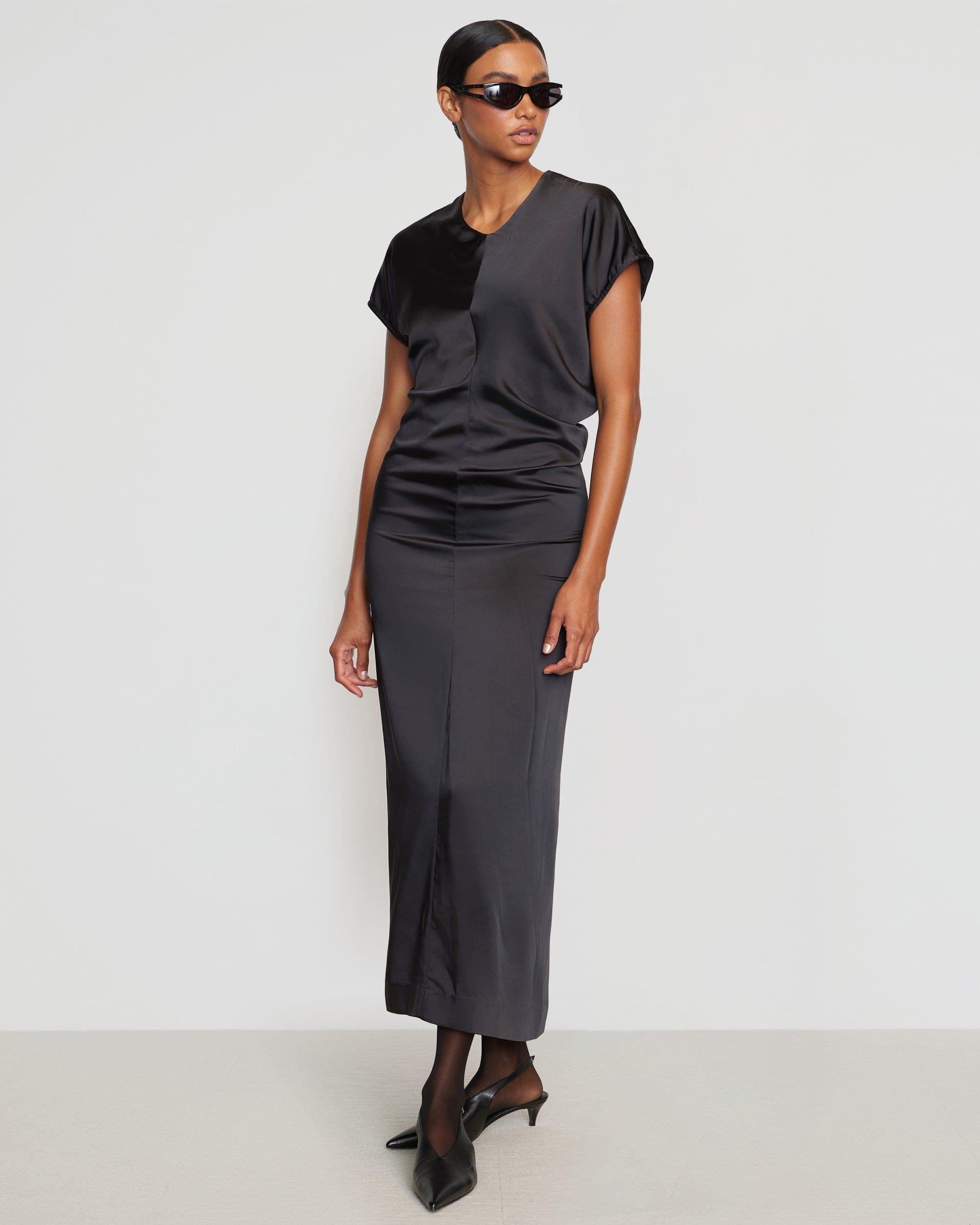 Fiona Curved-Shoulder Dress Product Image