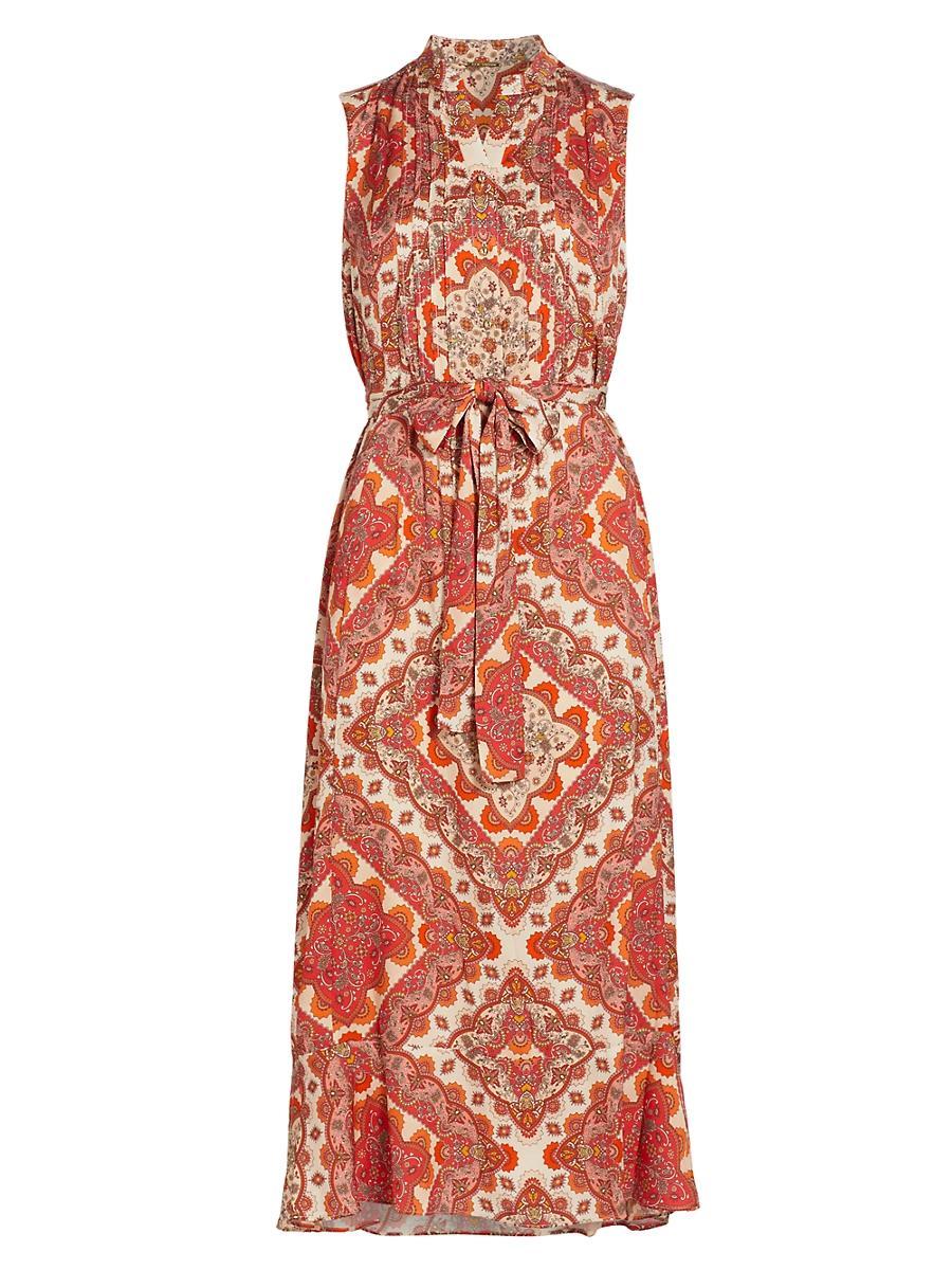 Womens The Phoebe Stretch Silk Dress Product Image