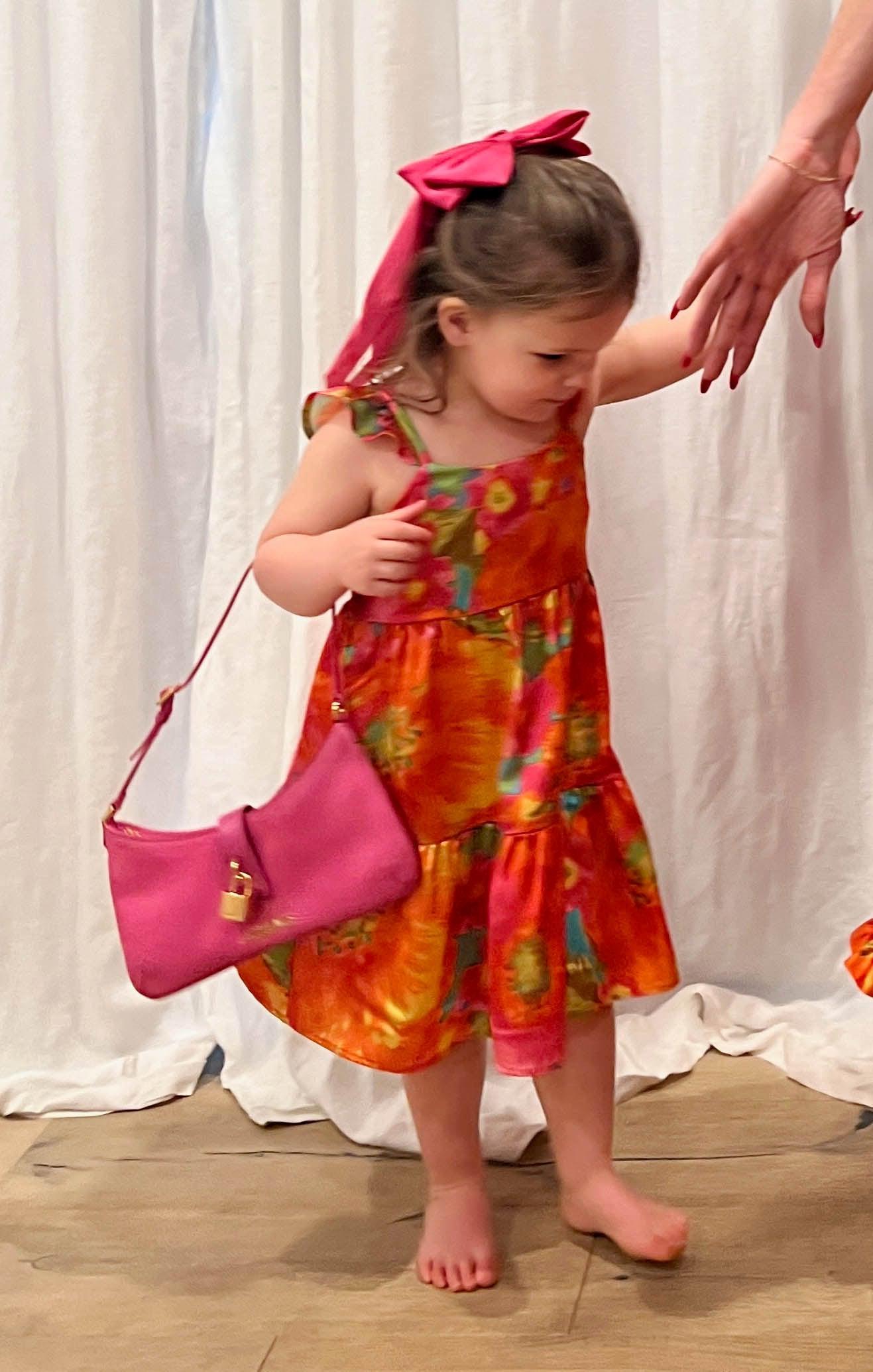 Dodd Ruffle Dress ~ Miss Malibu Kids Product Image