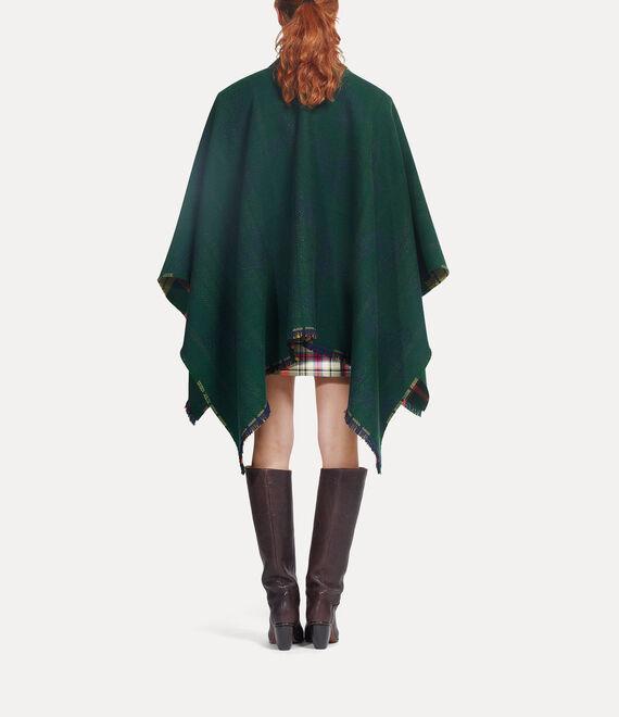 Tartan Poncho Product Image