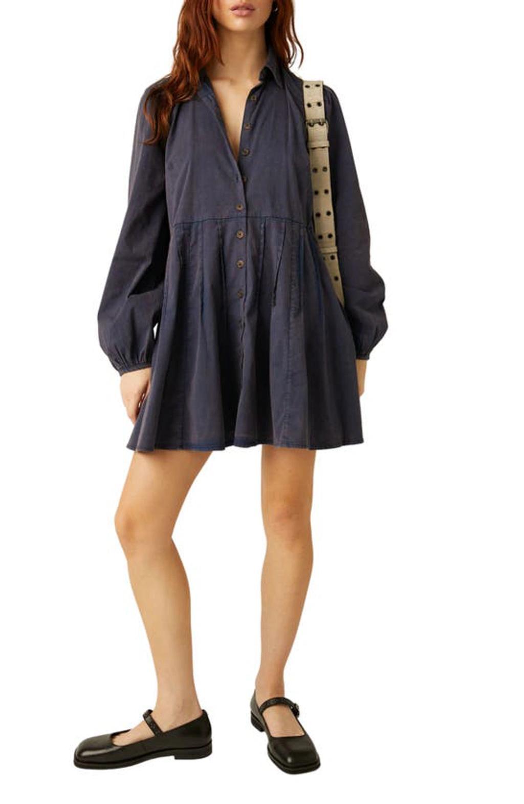 Free People Solid Marvelous Mia Mini (Ivory) Women's Dress Product Image