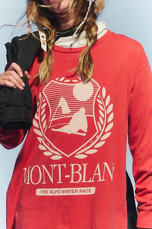 Original Retro Brand Mont Blanc Graphic Ski Long Sleeve Product Image