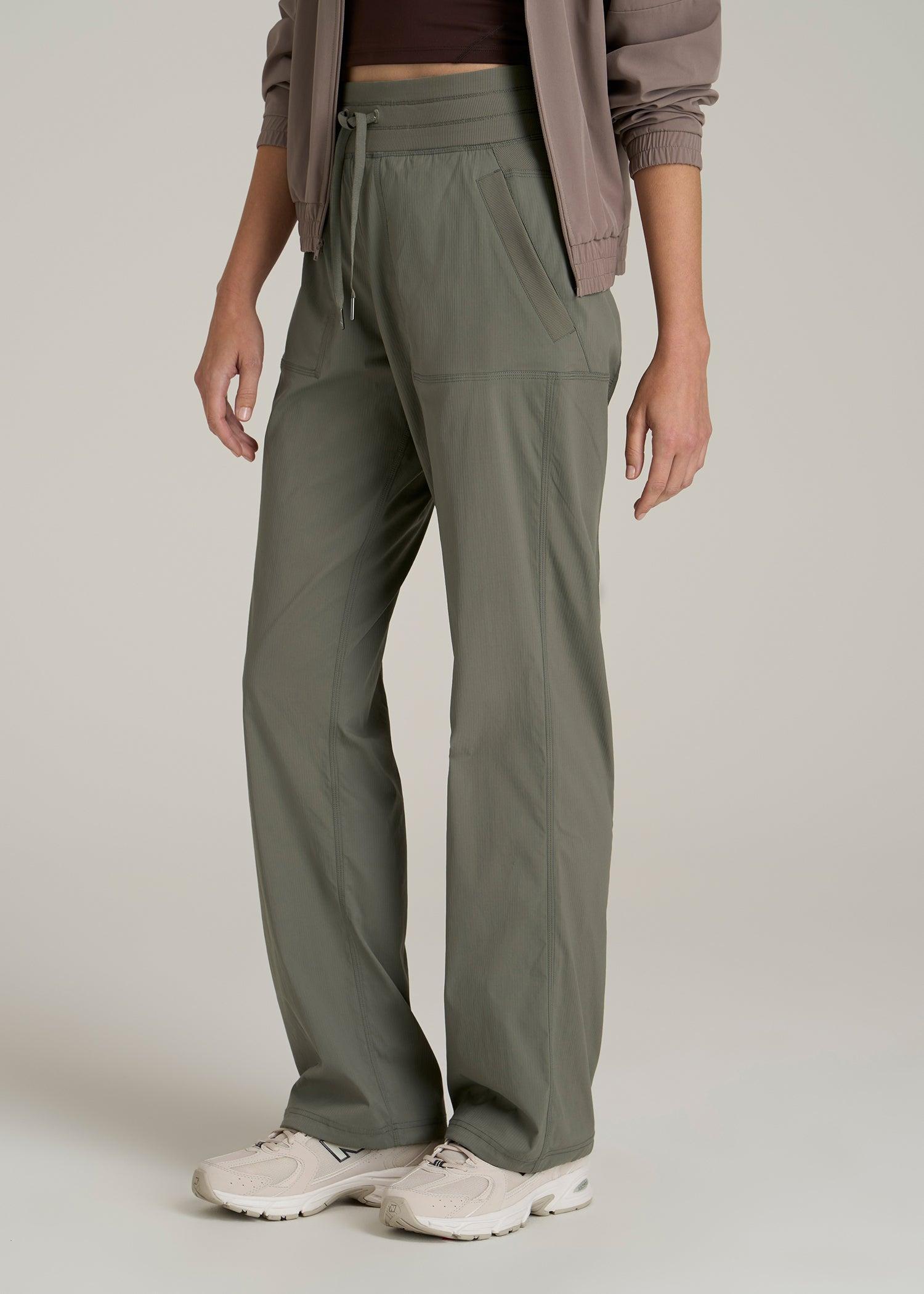 High-Rise After Practice Pant for Tall Women in Camper Green Product Image