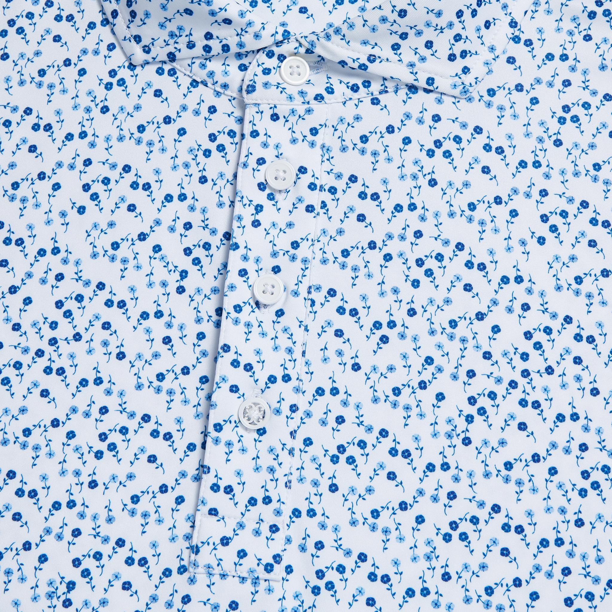 AYE POPPY TECH JERSEY MODERN SPREAD COLLAR POLO Product Image