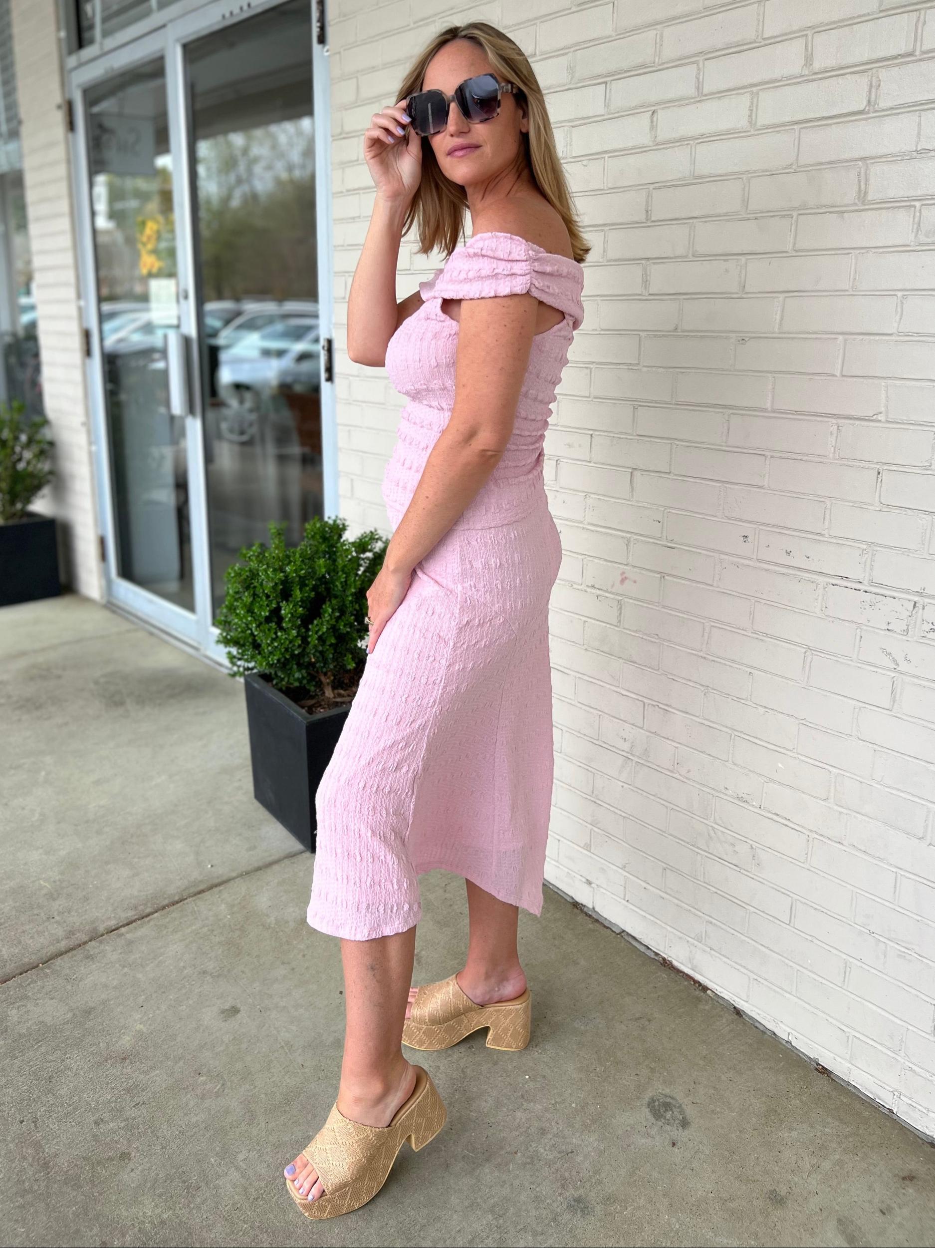 [ASTR The Label] Chelsea Knit Midi Skirt Product Image