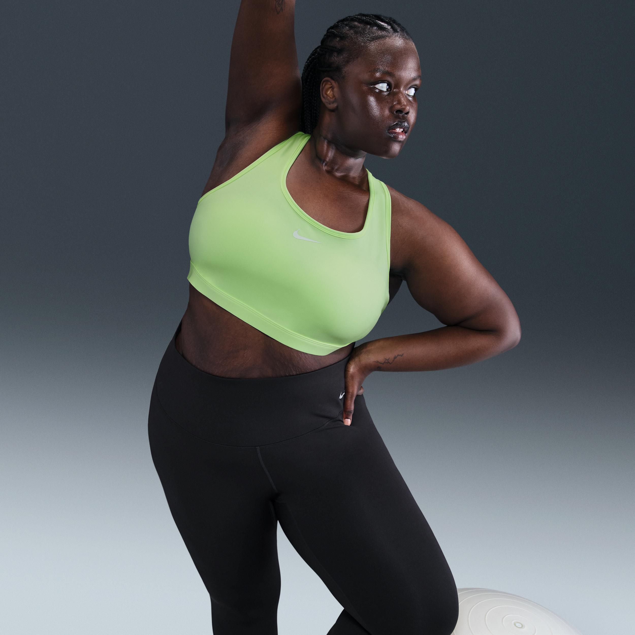 Nike Women's Swoosh Medium Support Padded Sports Bra (Plus Size) Product Image