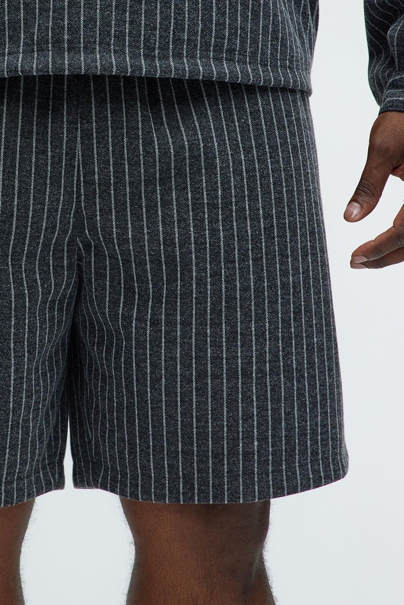 Theo Relaxed Shorts - Grey/combo Product Image