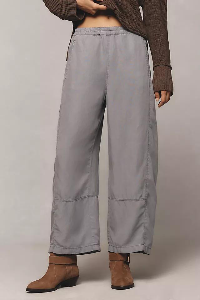 The Izzie Relaxed Pull-On Barrel Pants by Pilcro: Linen Edition Product Image