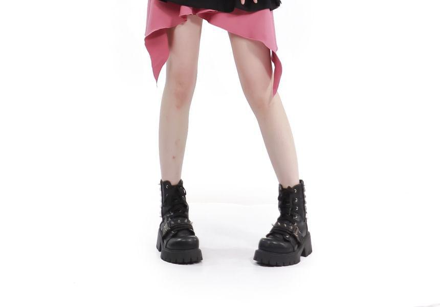 Scoop Neck Crop Pullover / Butterfly Pullover / Mid Waist Flared Pants / Mini A-Line Skirt / Scarf Product Image