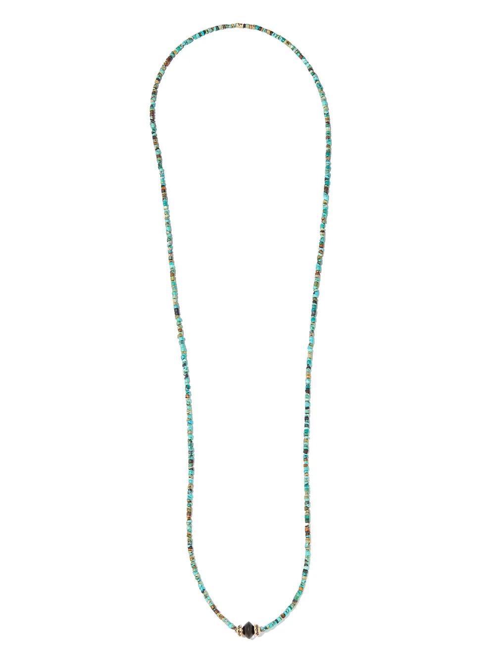 14kt yellow gold multi-stone necklace Product Image
