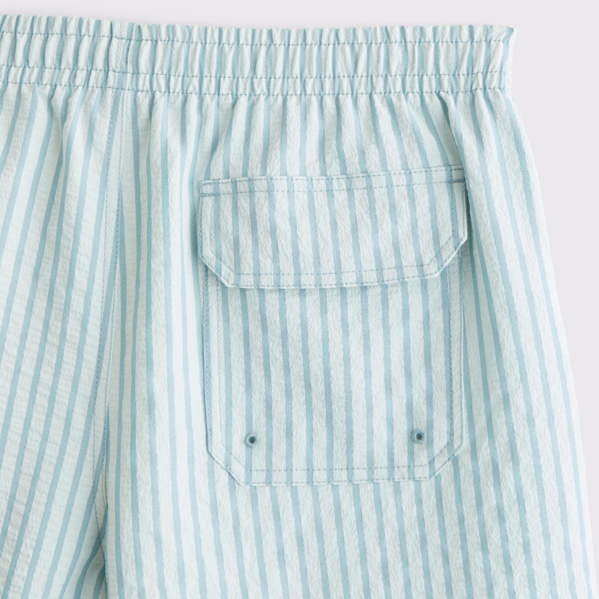 Pull-On Seersucker Swim Trunk Product Image