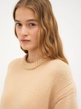 CHLOÉ Pull Oversize En Cachemire Et Coton Femme Rose Taille Xs 100% Coton In Pink Product Image
