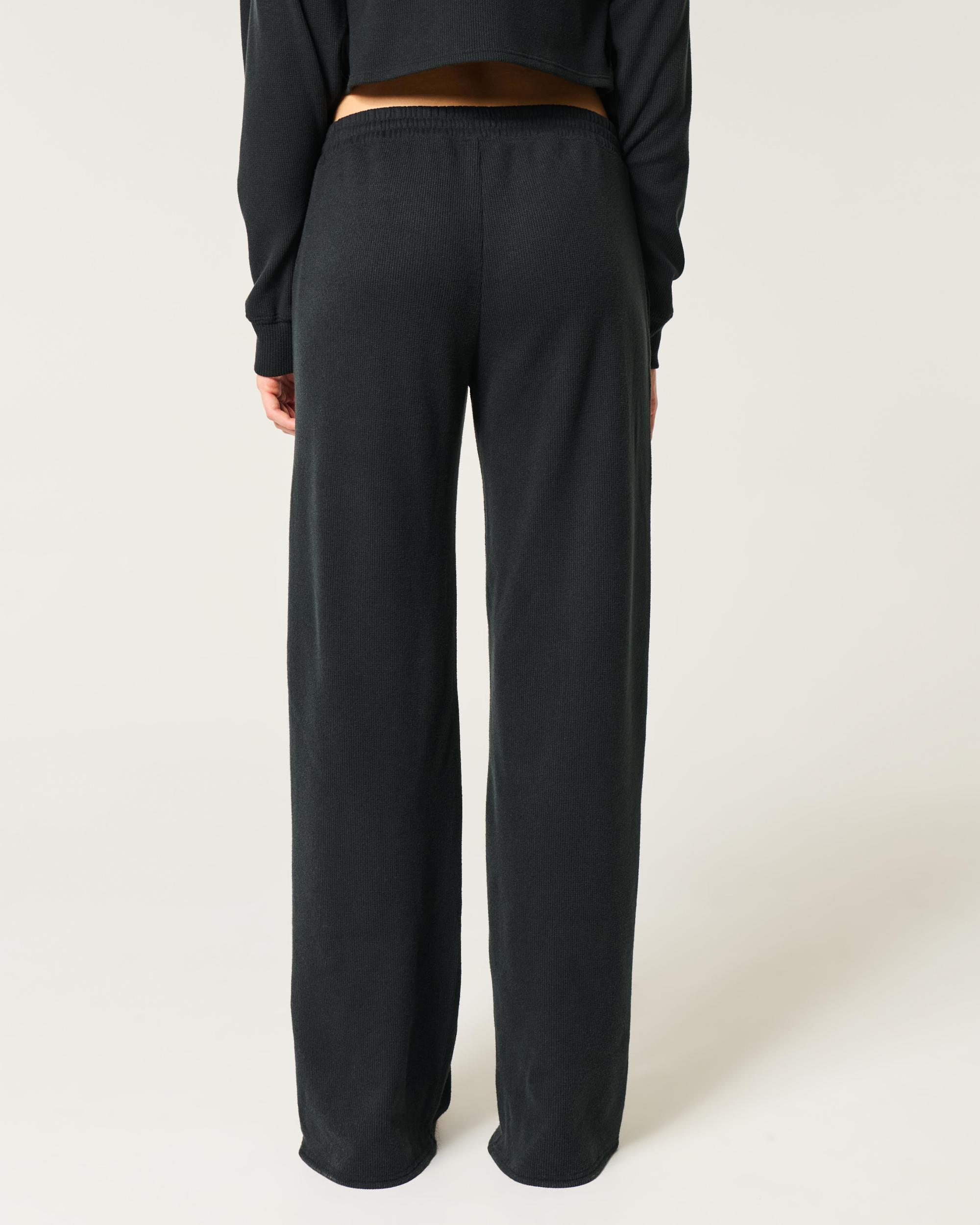 Gilly Hicks Waffle Straight Pants Product Image