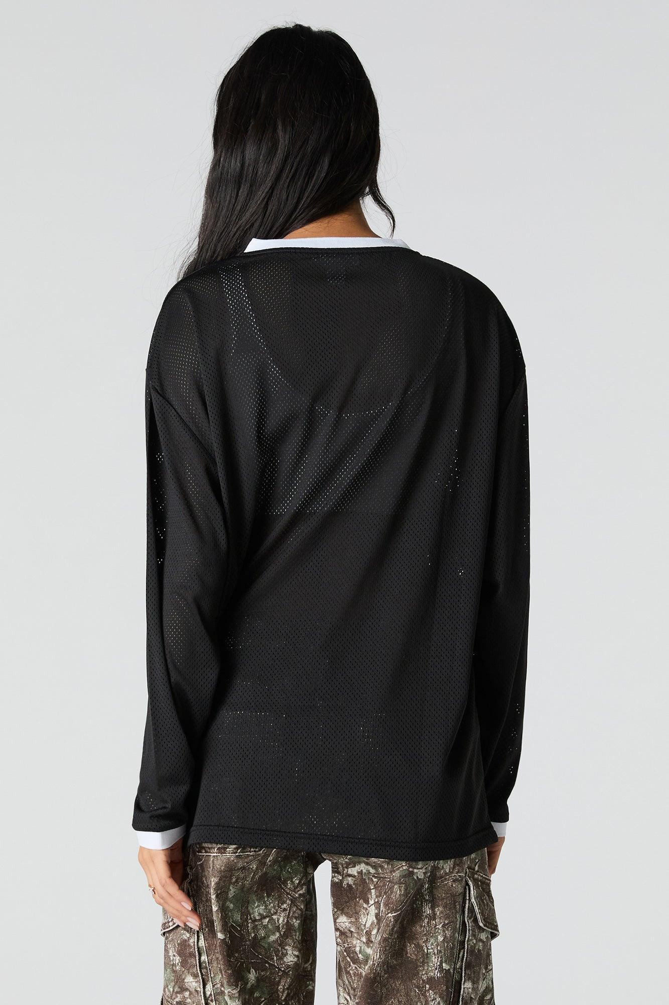 Graphic Mesh Long Sleeve Jersey Female Product Image