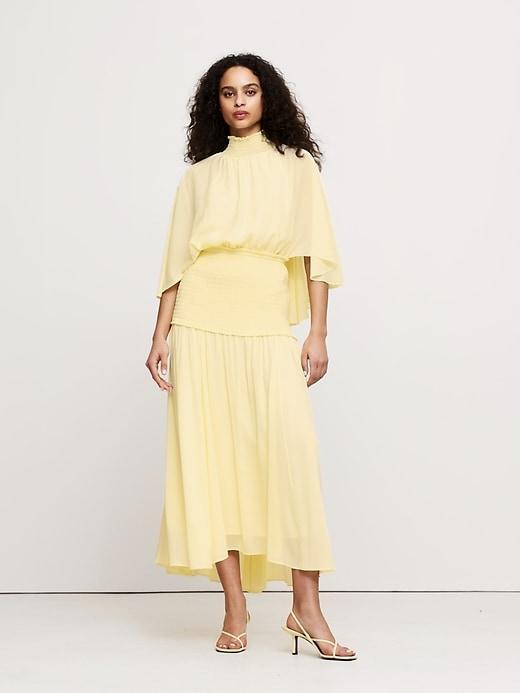 Stretch-Crepe Open-Back Dress Product Image