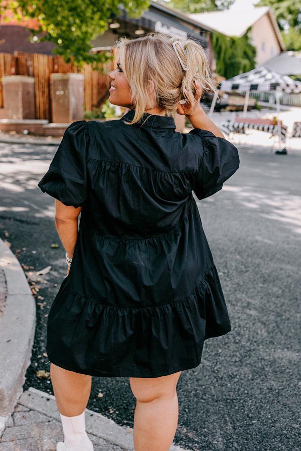 Down, Set, Celebrate Mini Dress Curves Product Image