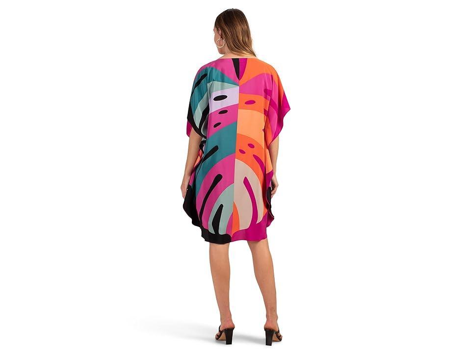 Womens Global Silk Caftan Dress Product Image