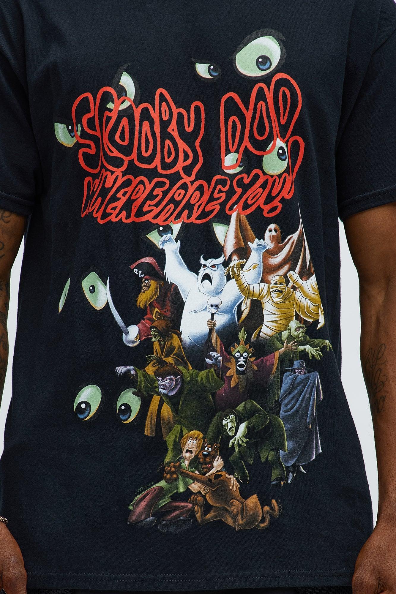 Scooby Doo Where Are You? Short Sleeve Tee - Black Product Image