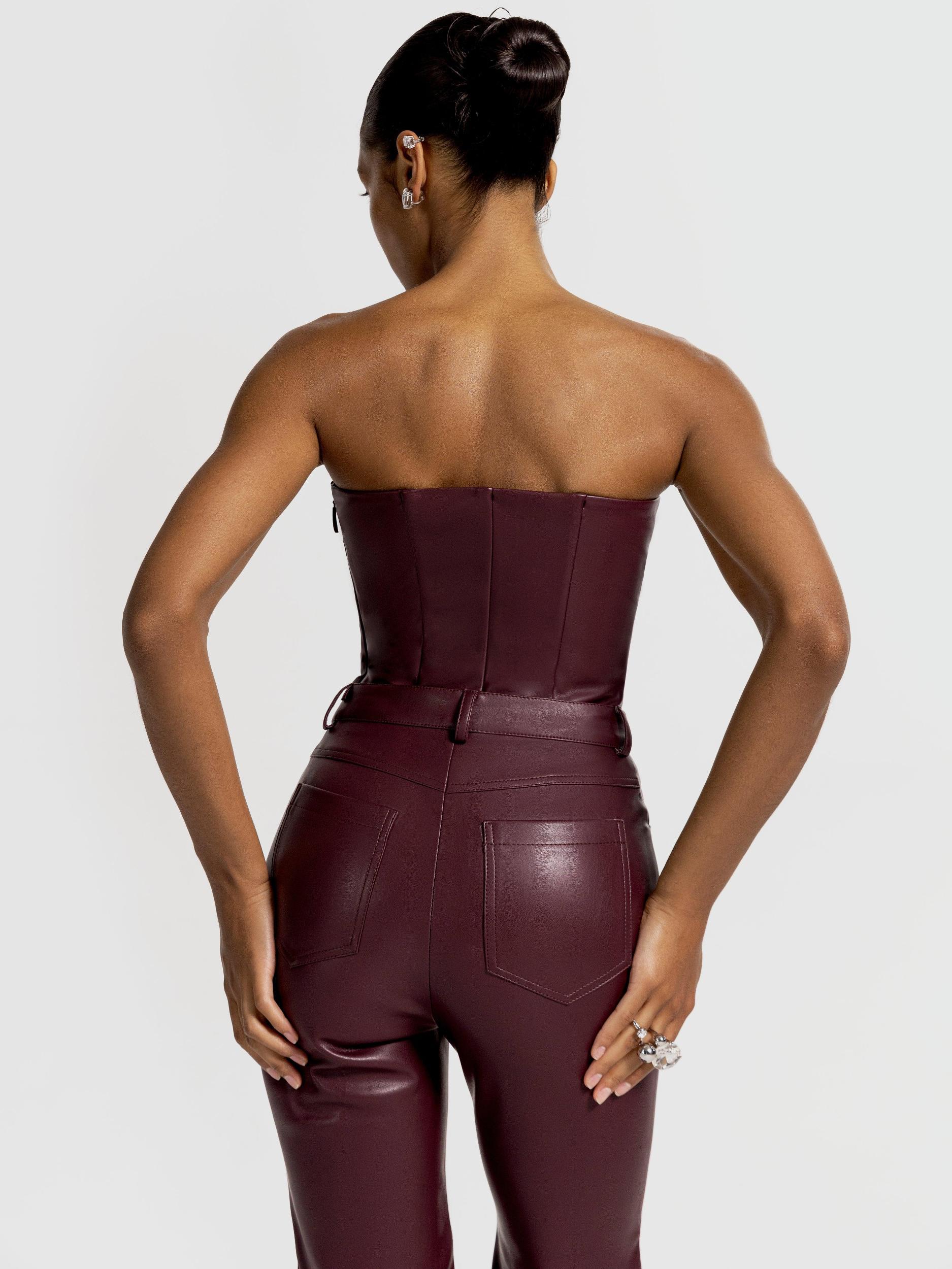 Killa pants in Plum Product Image