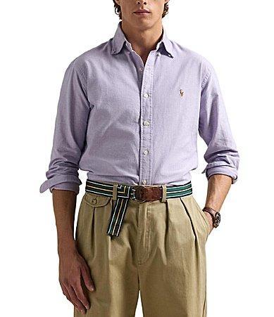 Polo Ralph Lauren Oxford Long Sleeve Woven Shirt Product Image