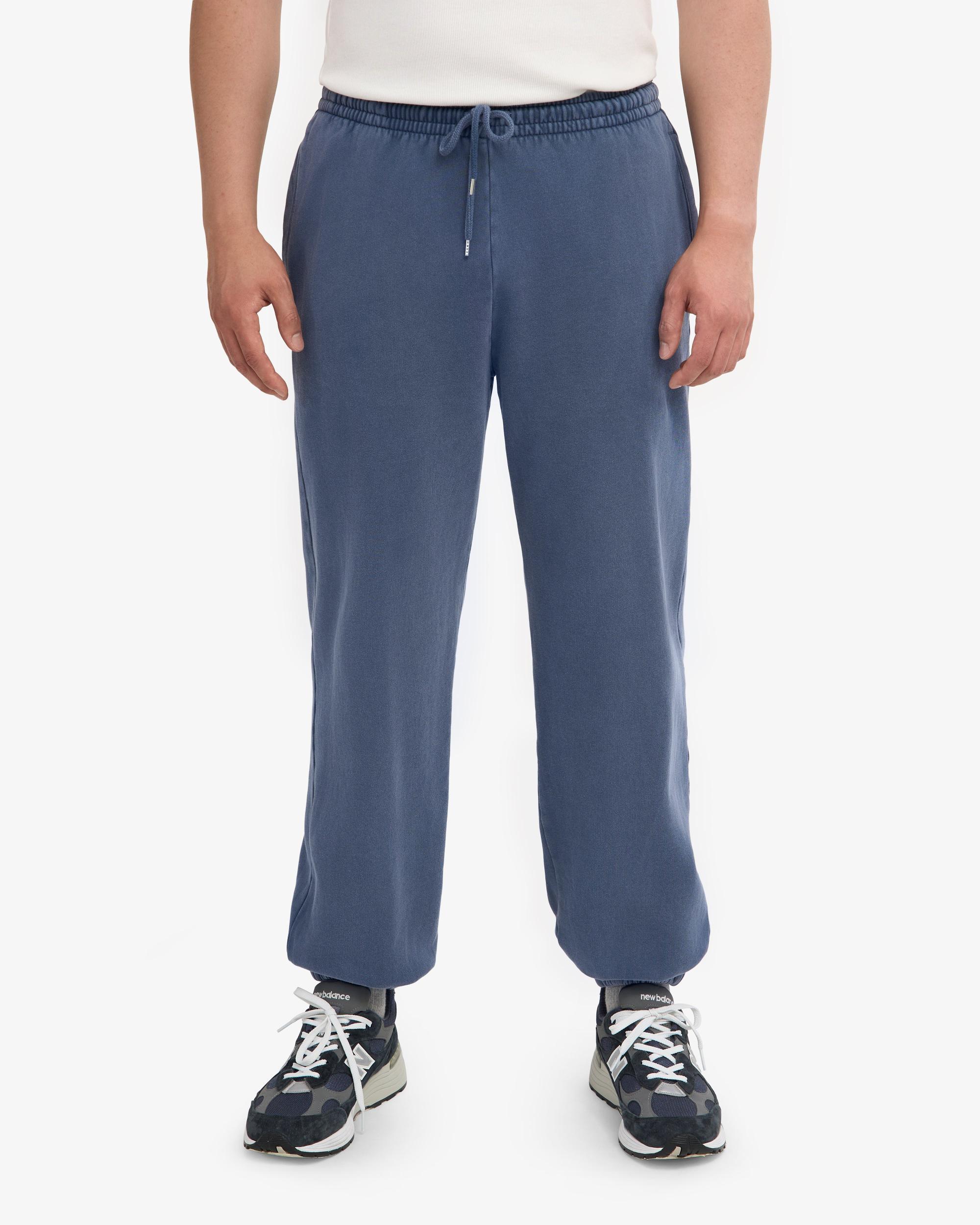 Organic Relaxed Sweatpants - Neptune Blue Product Image