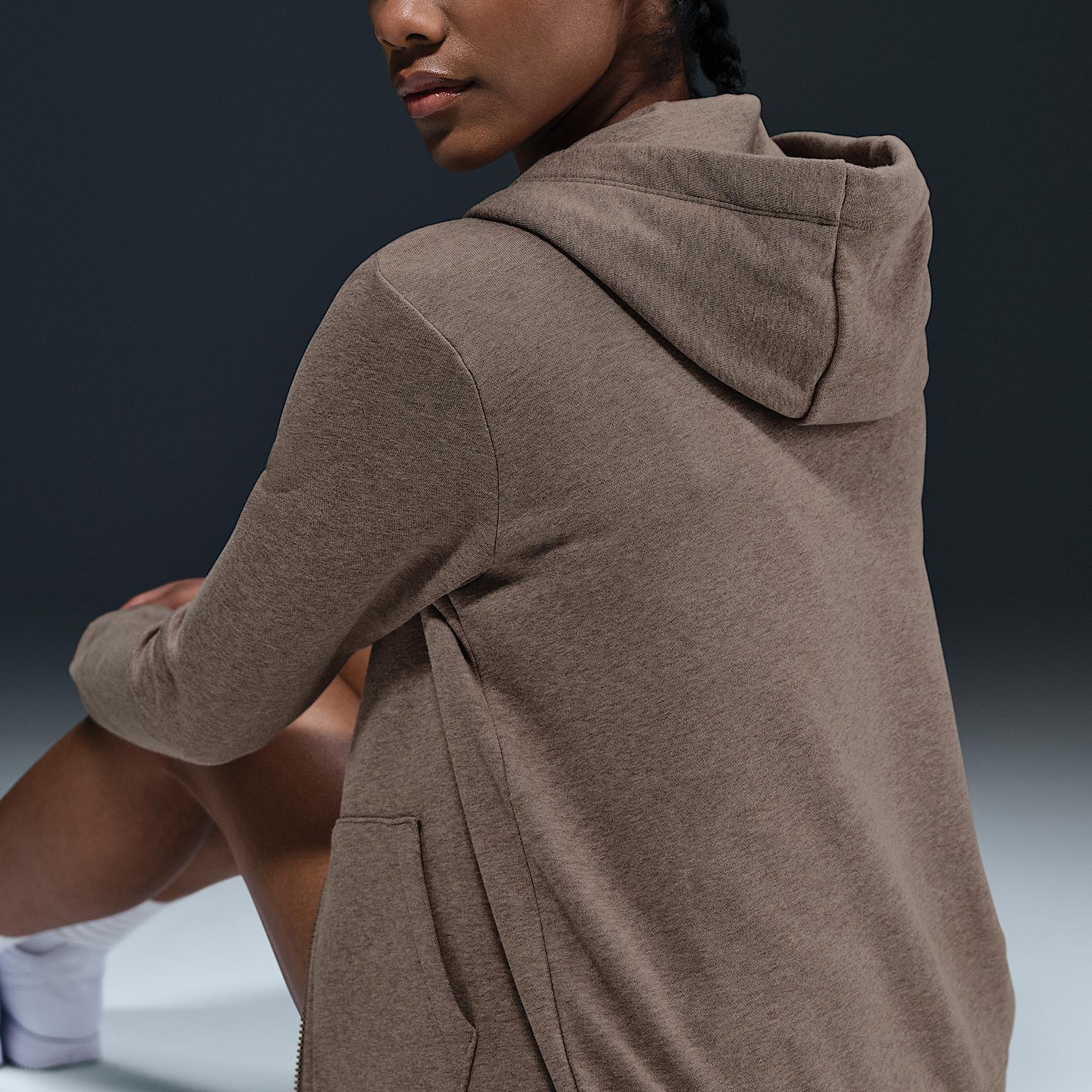 Women's Nike Sportswear Club Fleece Full-Zip Hoodie Product Image