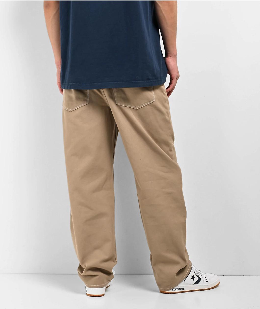 Empyre Double Knee Khaki Canvas Skate Pants Product Image