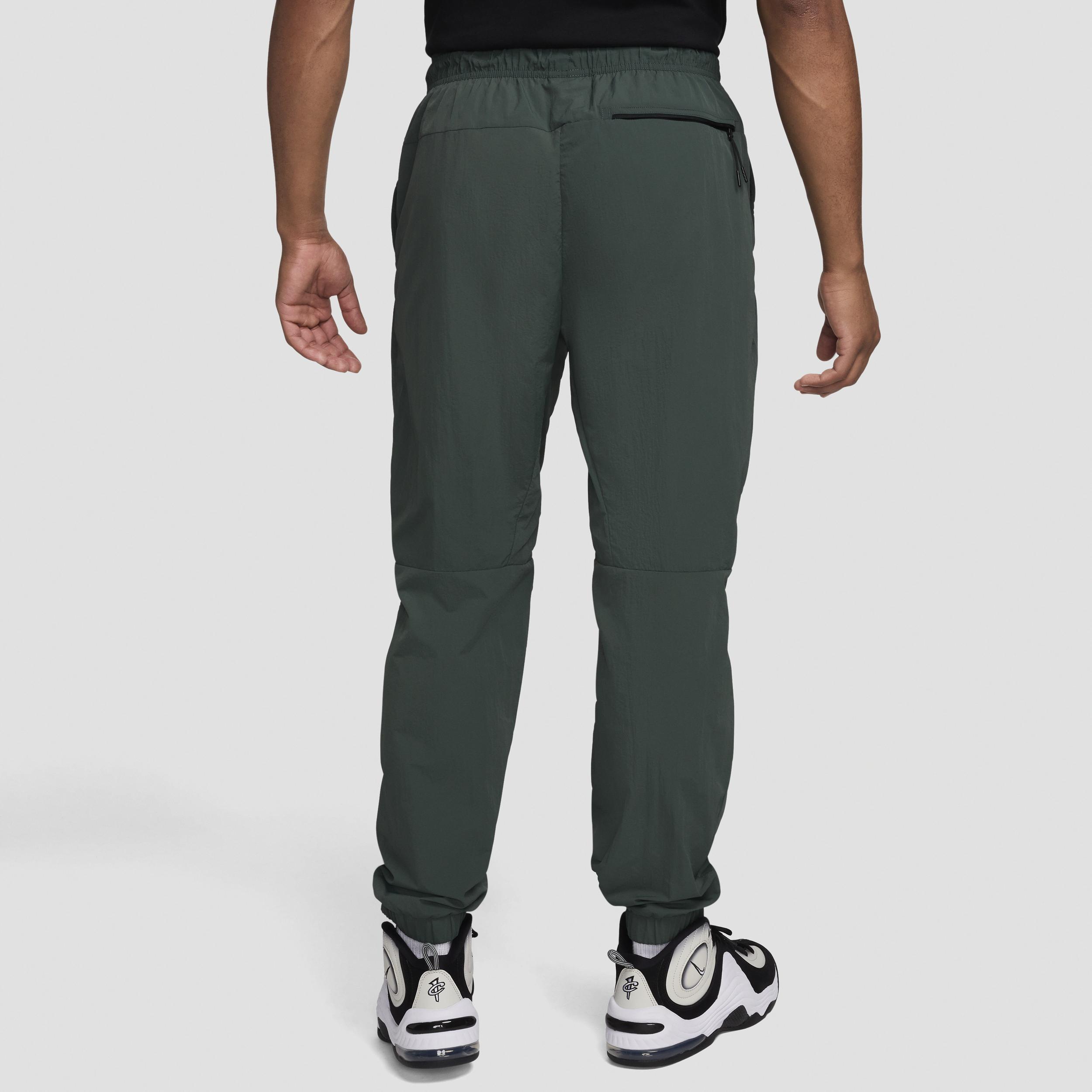 Nike Mens Tech Woven Straight Leg Pants - Vintage/Black Product Image